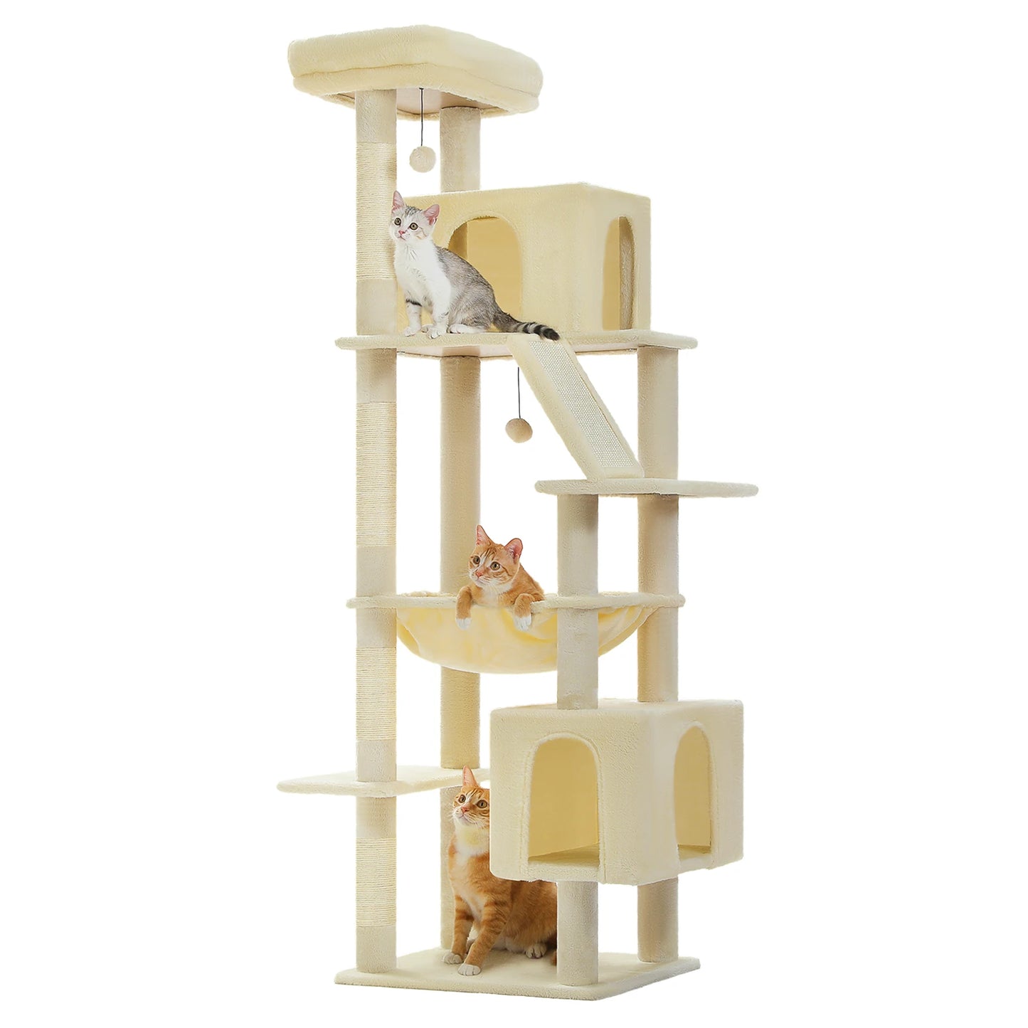 Speedy Pet Cat Tree Tower With Scratching Post Perch