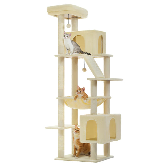 Speedy Pet Cat Tree Tower With Scratching Post Perch