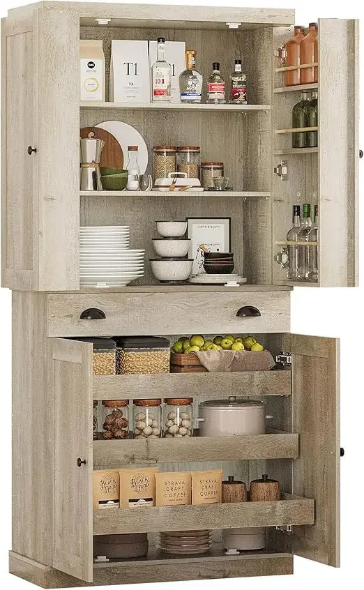 Everyday EssentialsOnline Pantry Cabinet Cupboard Drawer