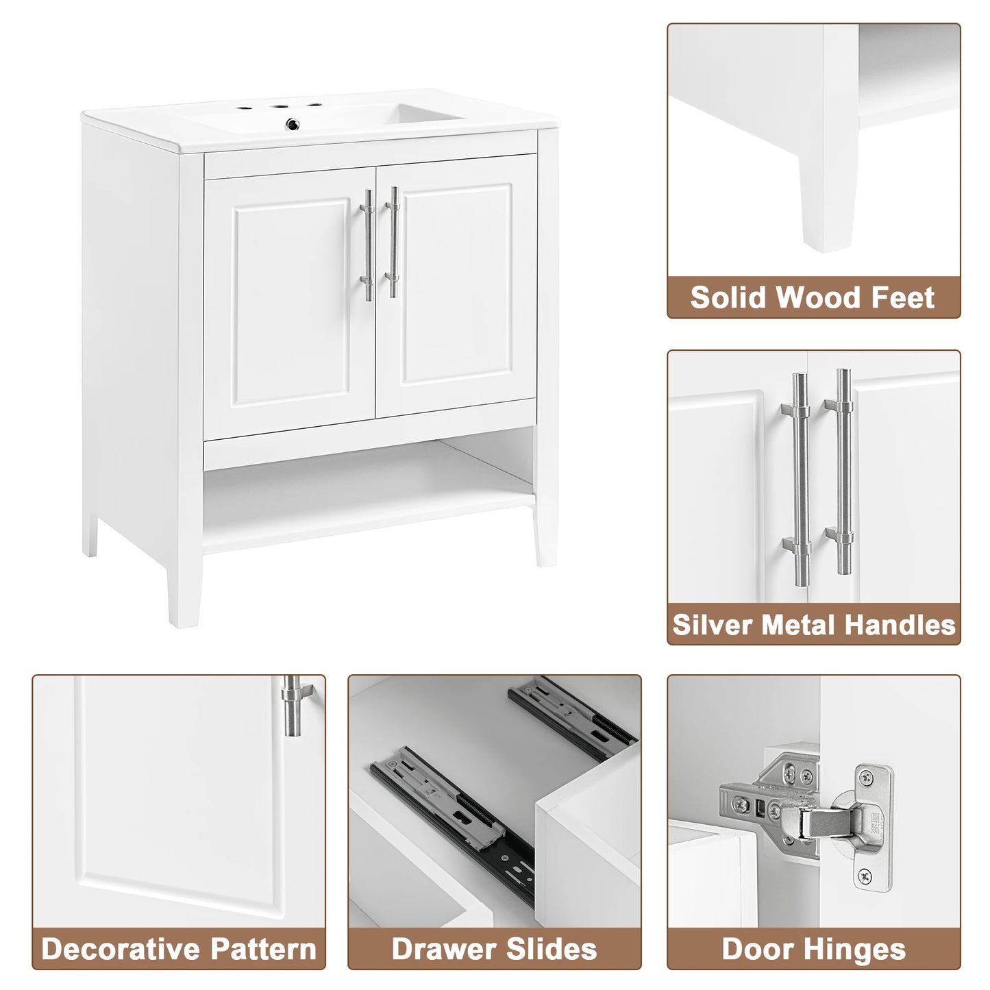 Everyday EssentialsOnline Bathroom Vanity With Sink Cabinet