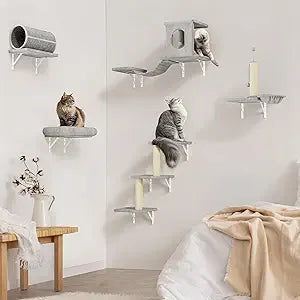 Zhiyong Wall Mounted Cat Climber Set Cat Furniture