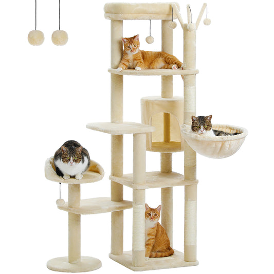 Speedy Pet Tall Cat Tree for Large Cats Cactus Tower