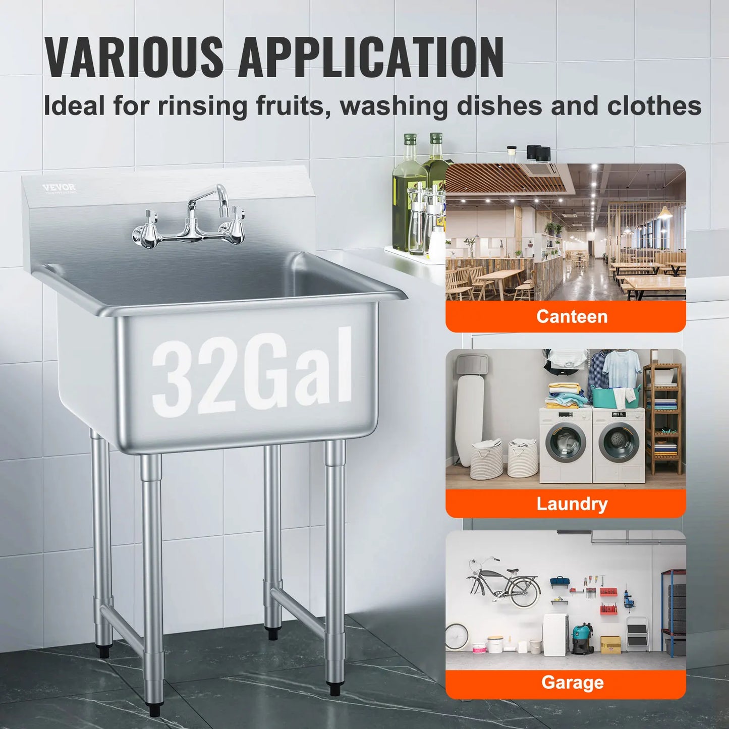 Everyday EssentialsOnline SucceBuy Stainless Steel Sink