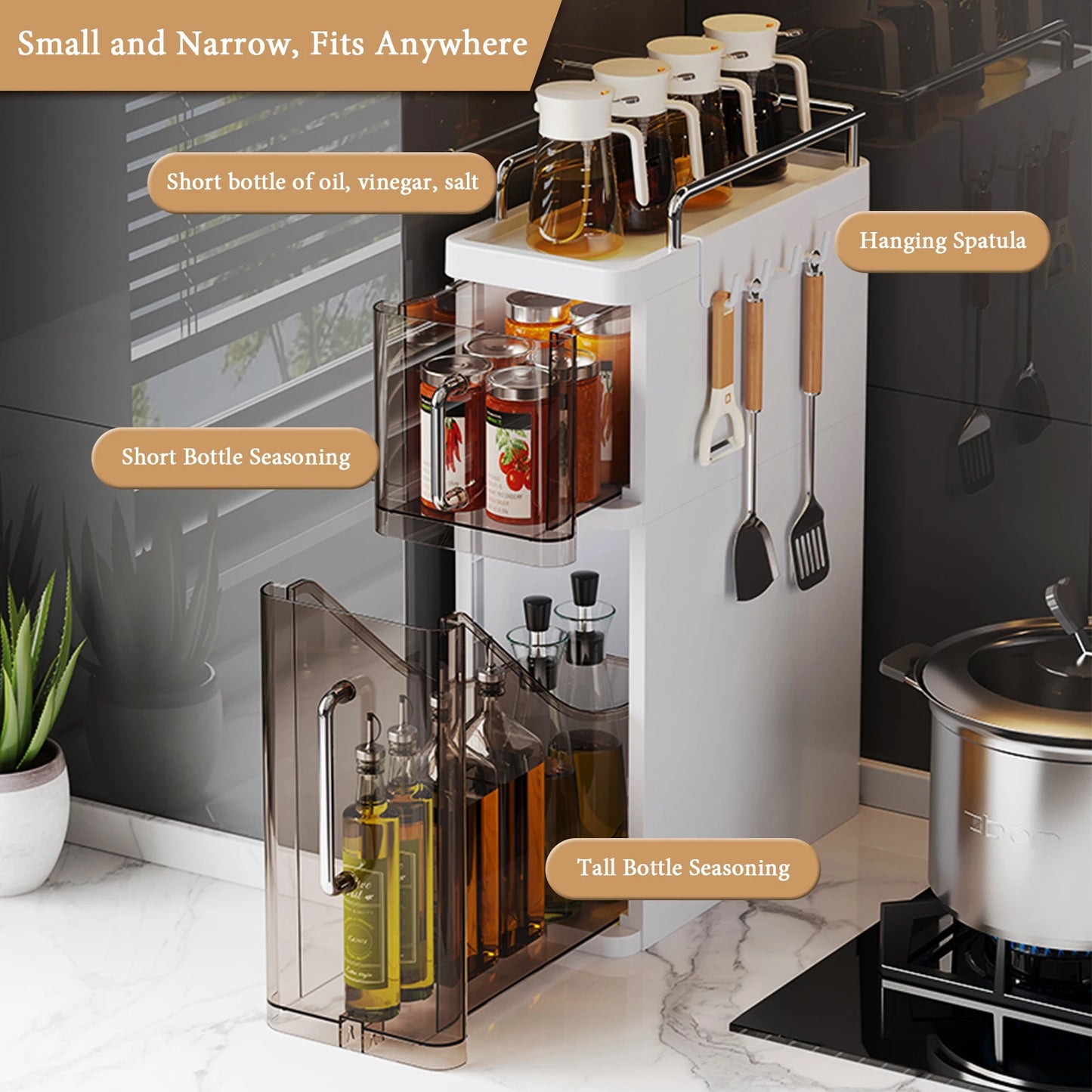 Everyday EssentialsOnline 2-3 Layer Kitchen Utensil Rack