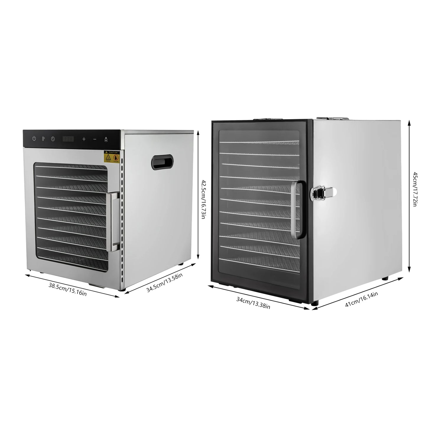 Fruit And Vegetable Tools 800W Digital Dehydrator Trays