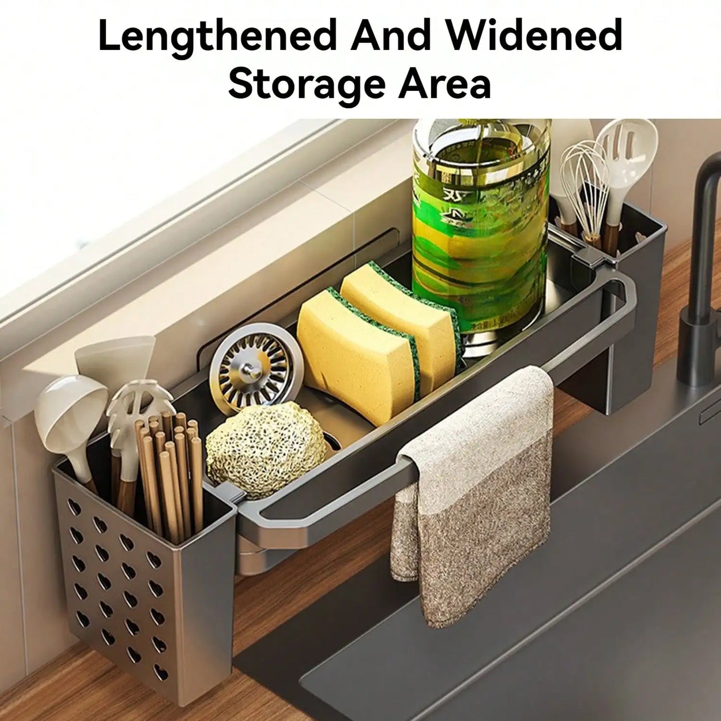 Everyday EssentialsOnline Sponge Holder Wall Mount Caddy