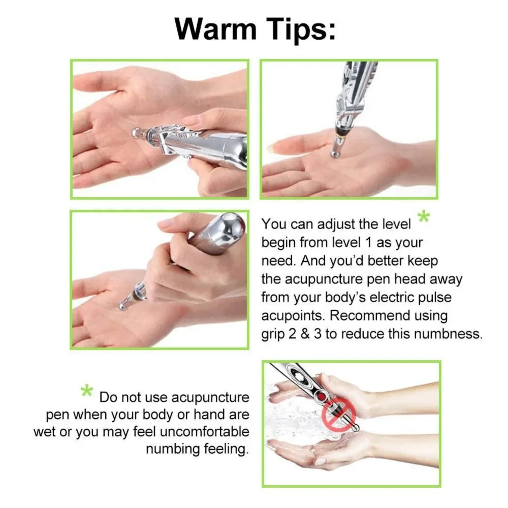 Hign-concerned Electronic Acupuncture Pen Pain Relief
