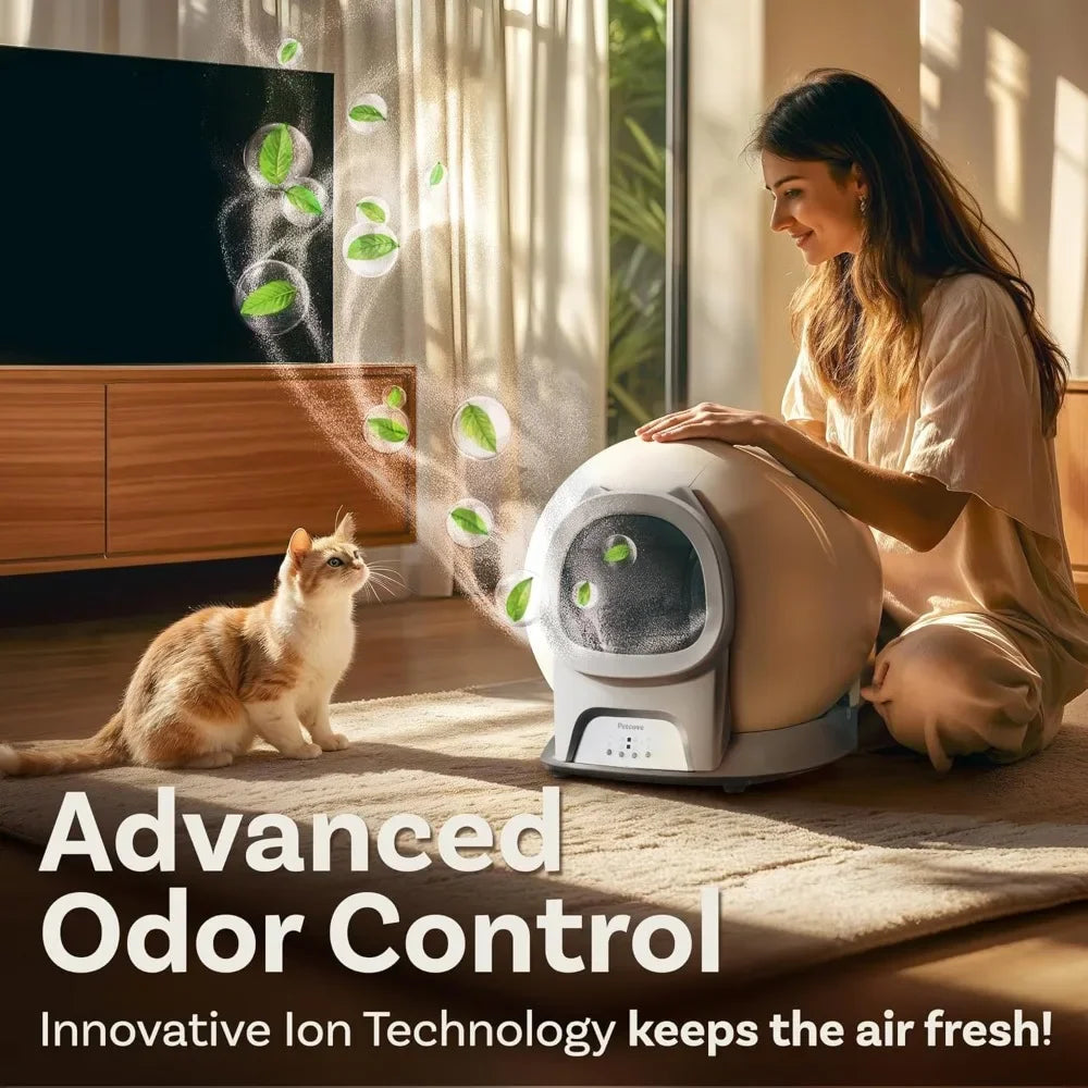 Everyday EssentialsOnline Self Clean Litter Box Auto Sensors