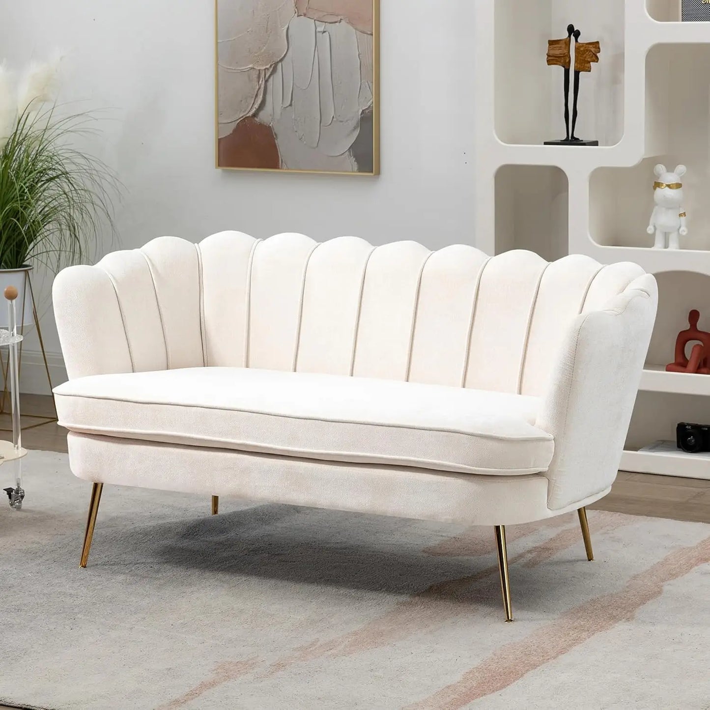 Everyday EssentialsOnline Modern Chenille Loveseat Sofa
