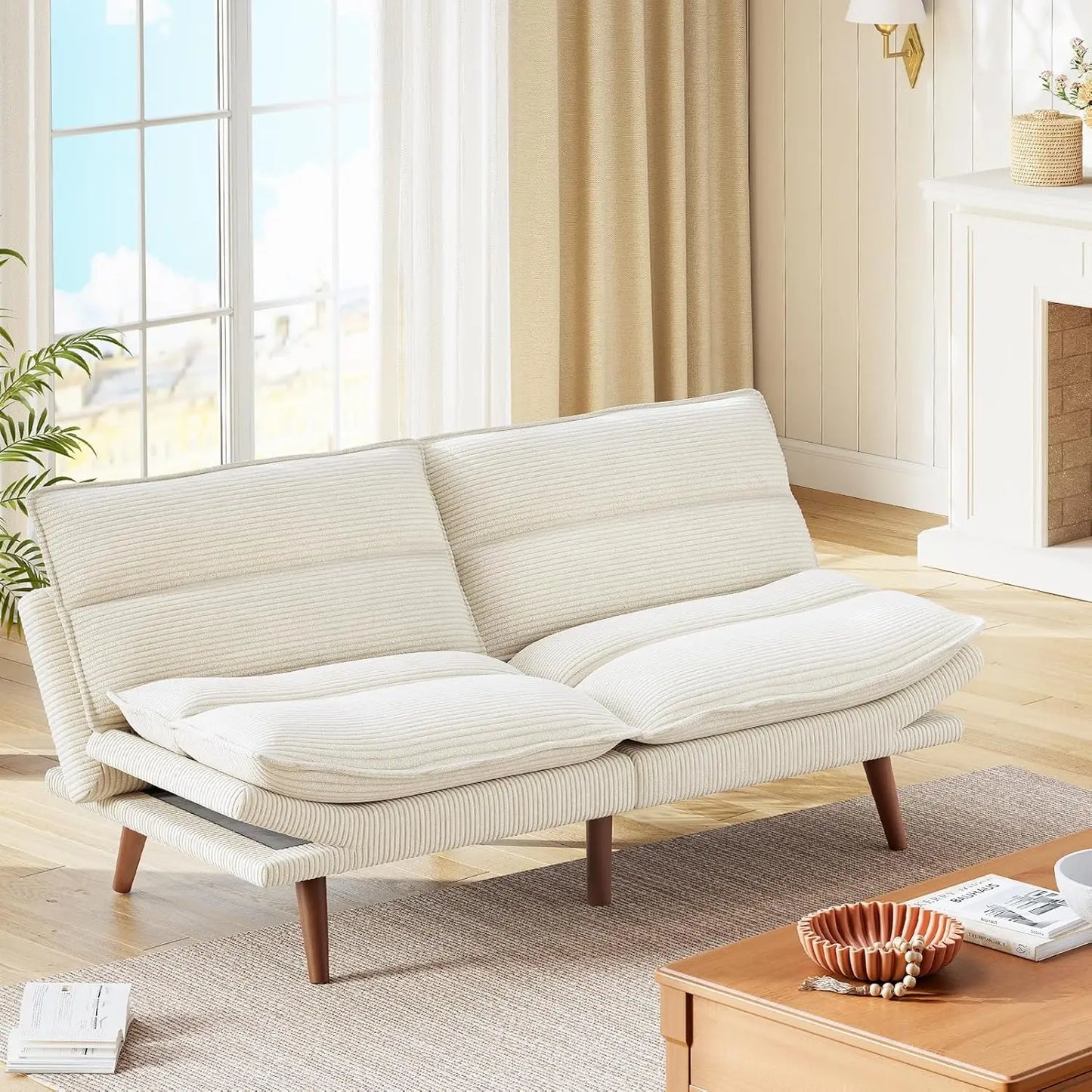 Everyday EssentialsOnline Futon Sofa Bed Adjustable