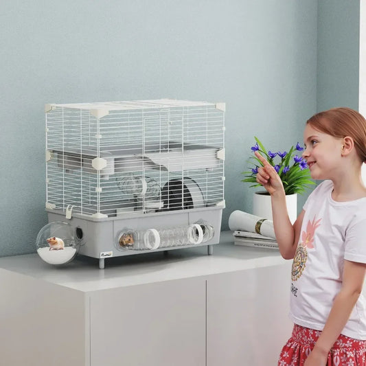 Everyday EssentialsOnline 2-Tier Hamster Cage Habitat