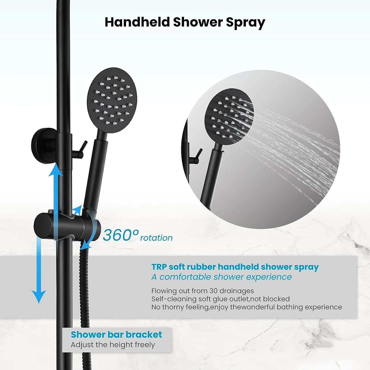 Everyday EssentialsOnline ZAPPO Shower Faucet 3 Function