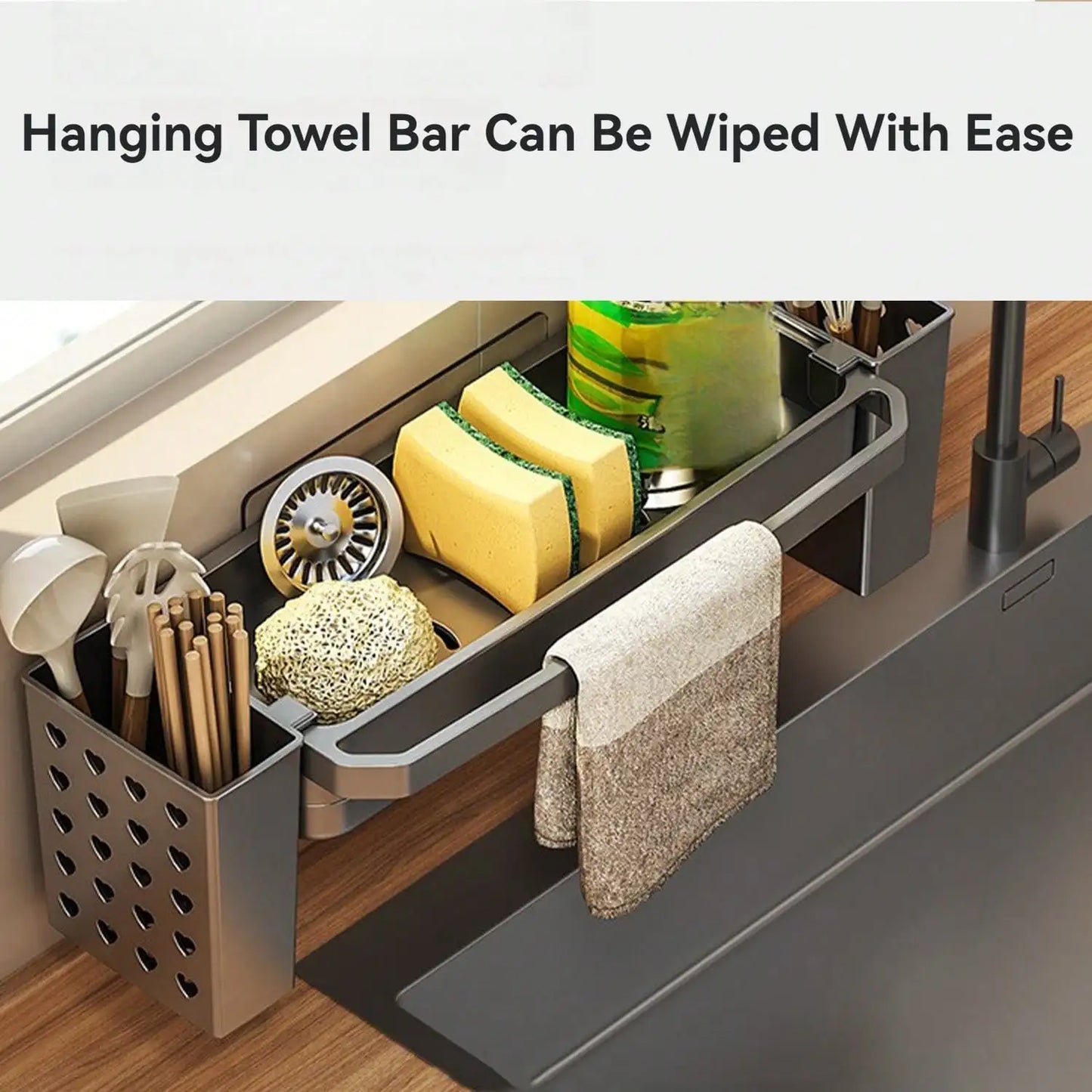 Everyday EssentialsOnline Sponge Holder Wall Mount Caddy