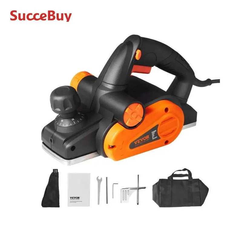 SucceBuy Electric Hand Planer Corded Woodworking Tool