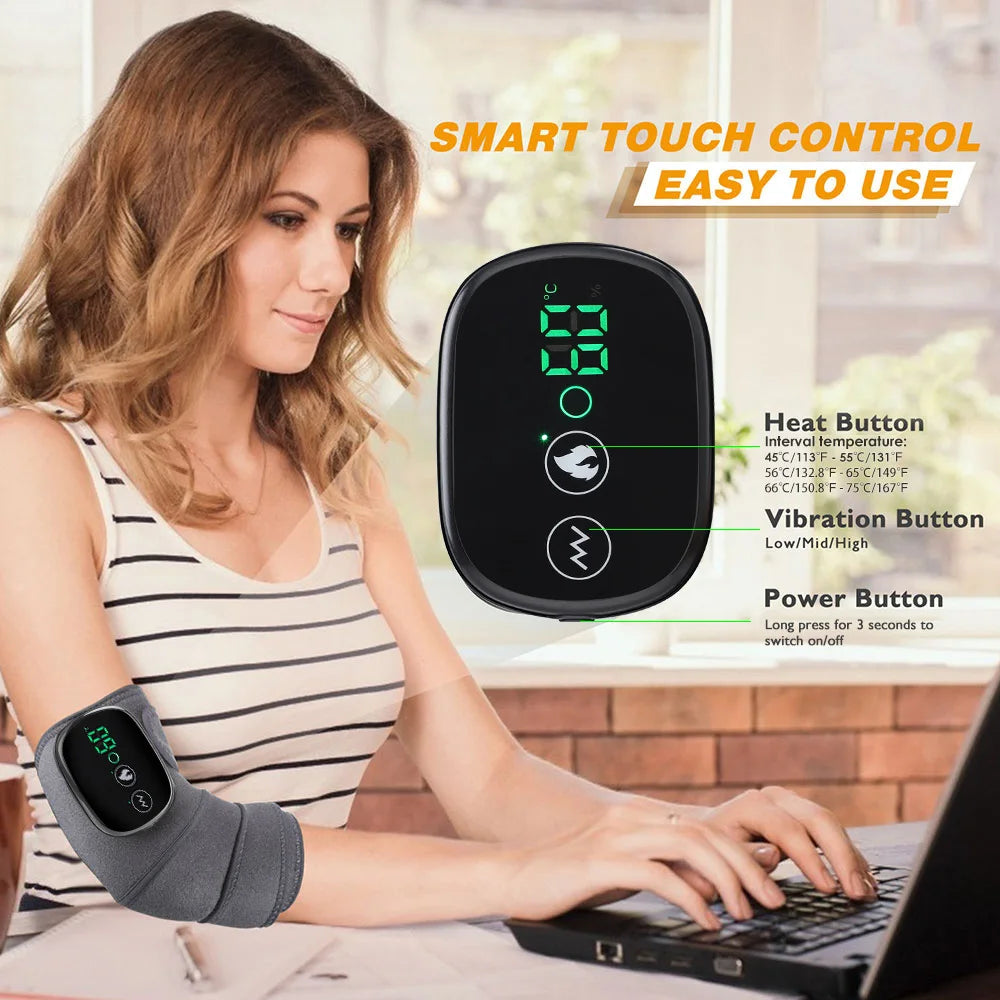 Hailicare 3 In 1 Heating Massage Belt Joint Pain Relief