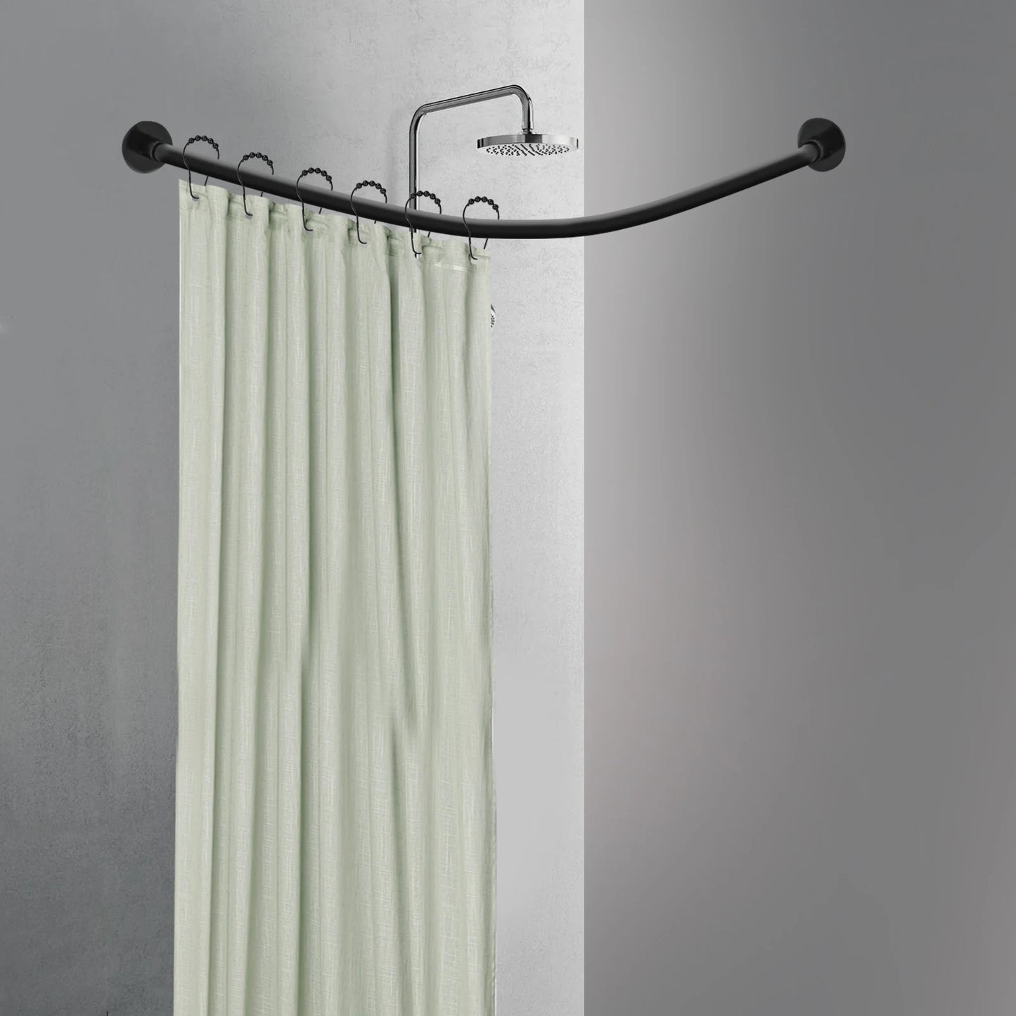 Everyday EssentialsOnline L Shape Shower Curtain Rail