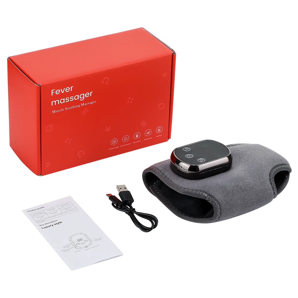 Hailicare Foot Ankle Massager Heat And Vibration Cordless