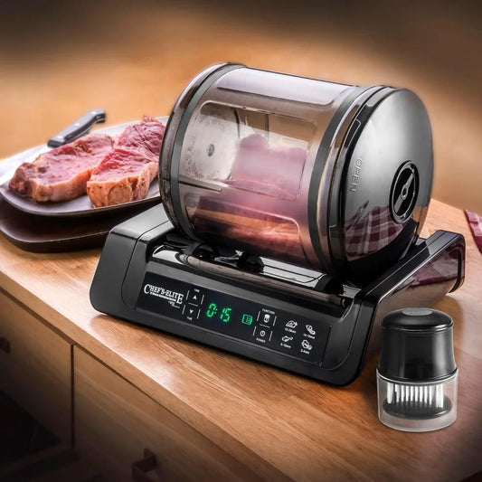 Chef's Elite Vacuum Marinator And Tumbler Quick Marinating