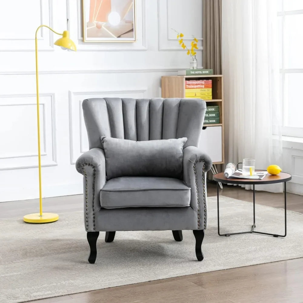 Accent Reading Arm Chairs Set Of 2 Midcentury Modern Chairs