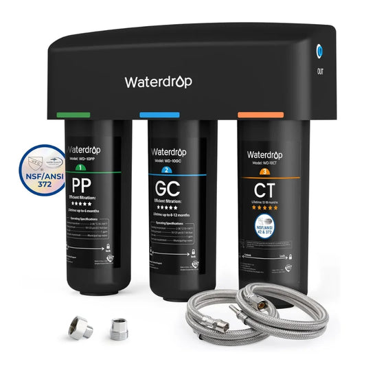Waterdrop TSA 8 Layer Under Sink Water Filter System PFAS