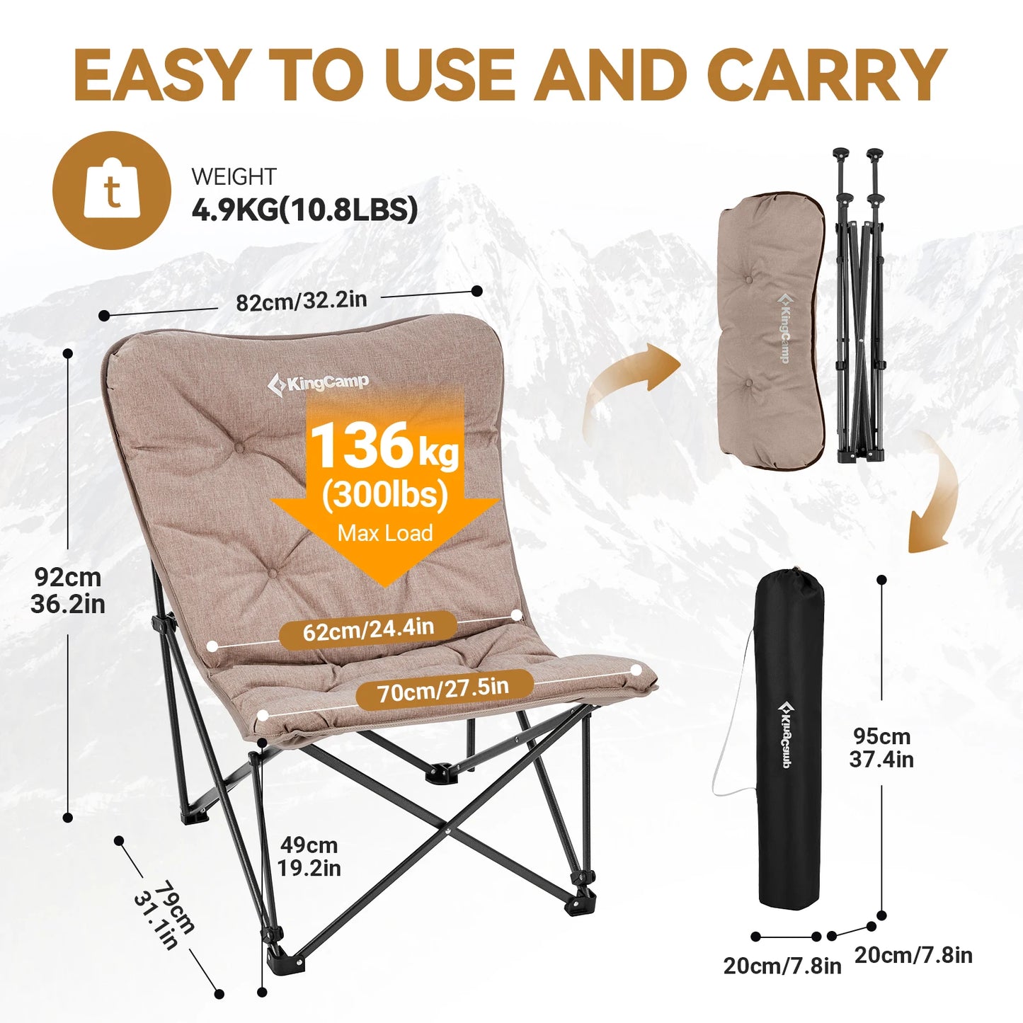 Everyday EssentialsOnline KingCamp Butterfly Chair