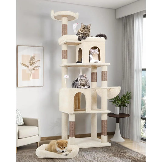 MKDK Heavy Duty Cat Tree For Maine Coon Tower Edition