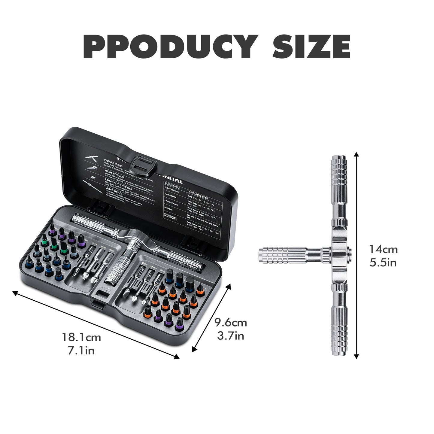 Everyday EssentialsOnline VMAN 40in1 Screwdriver Set