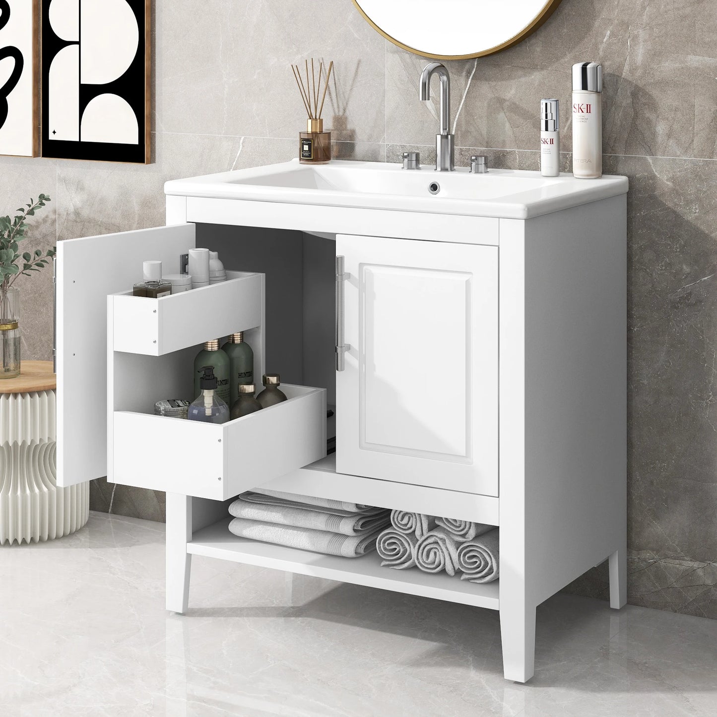 Everyday EssentialsOnline Bathroom Vanity With Sink Cabinet