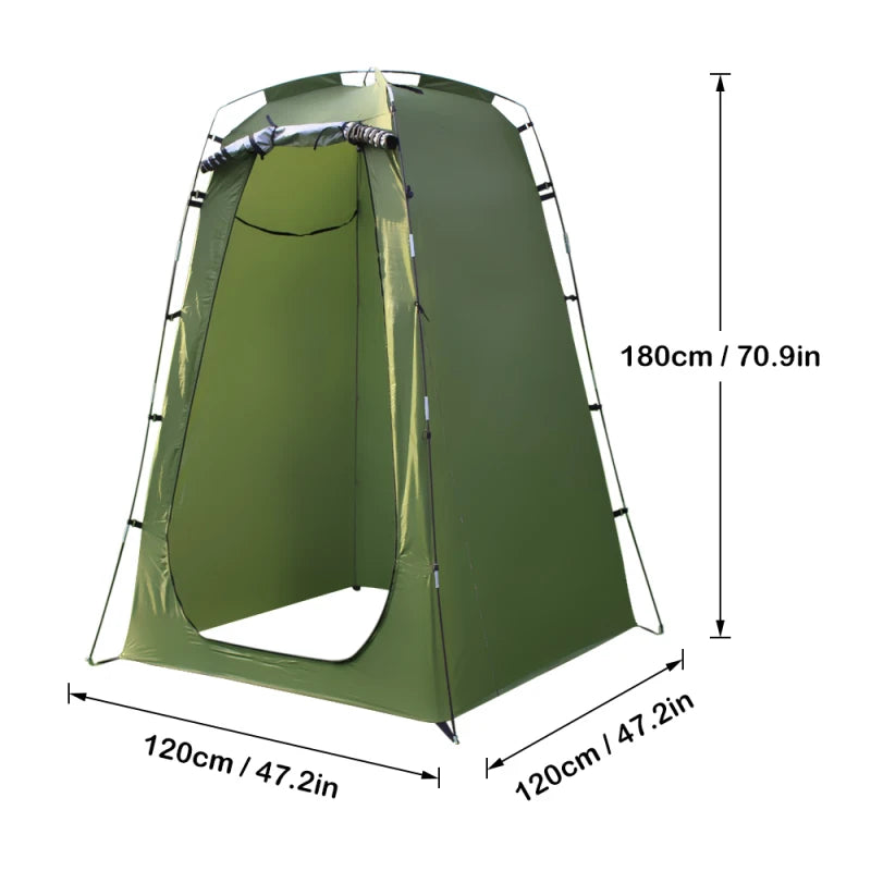 Outdoor Privacy Shower Tent Waterproof Camping Shelter