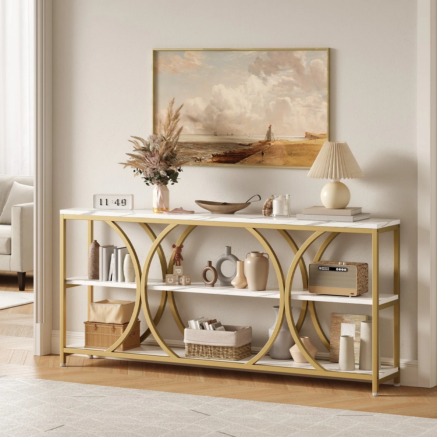 Everyday EssentialsOnline Modern Console Table With Storage