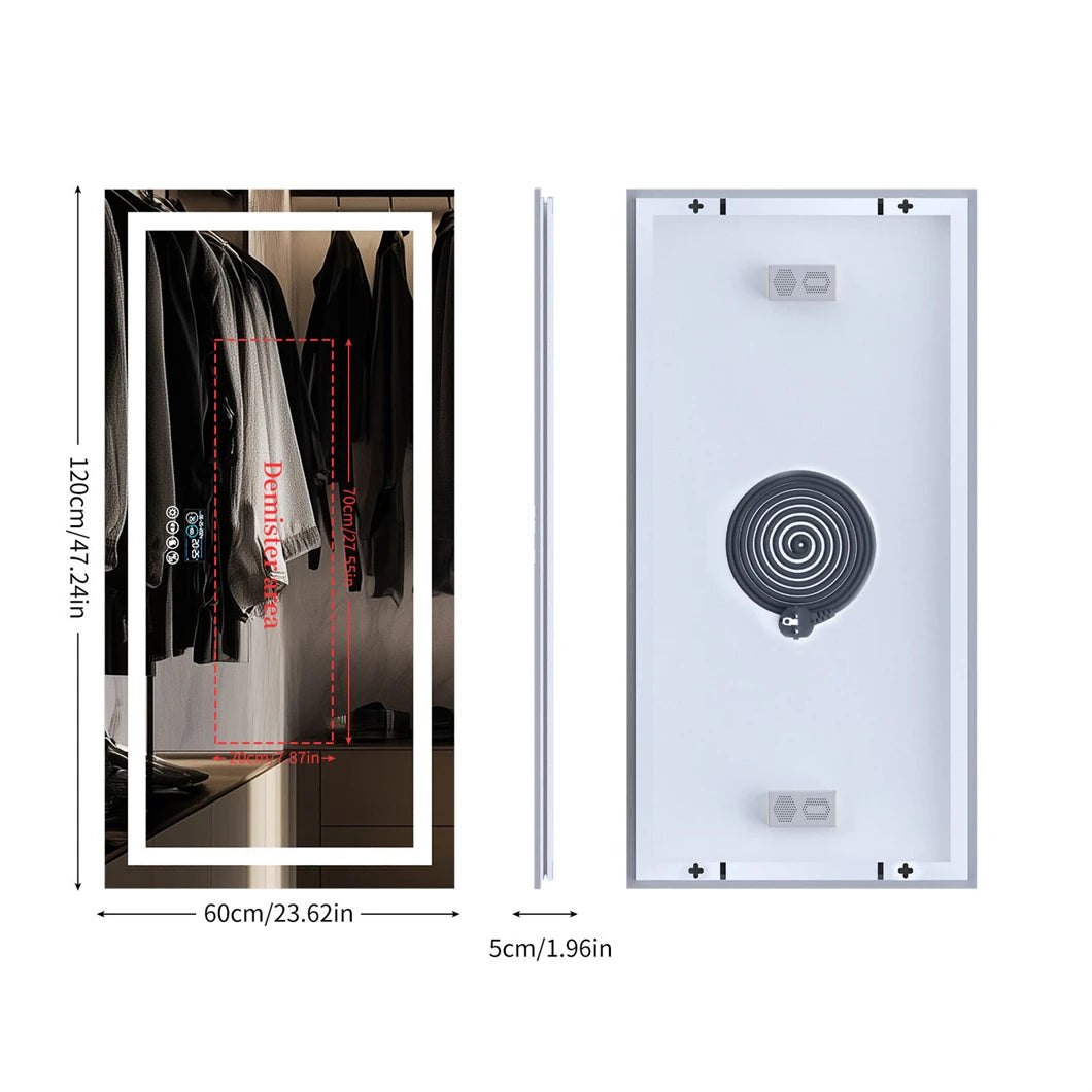 Everyday EssentialsOnline Led Vanity Mirror Bluetooth