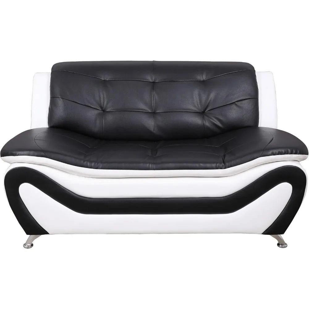 Zhuxiang Aldo Modern Sofa Set With Straight Arm Design