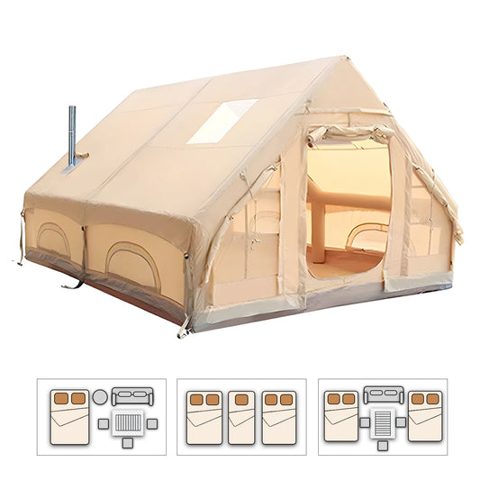 Everyday EssentialsOnline Inflatable Camping Tent Setup