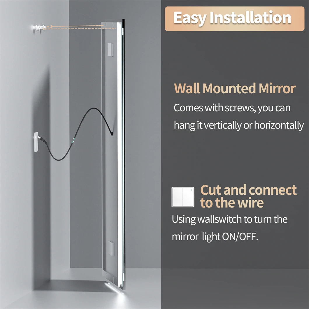 Everyday EssentialsOnline Led Vanity Mirror Bluetooth
