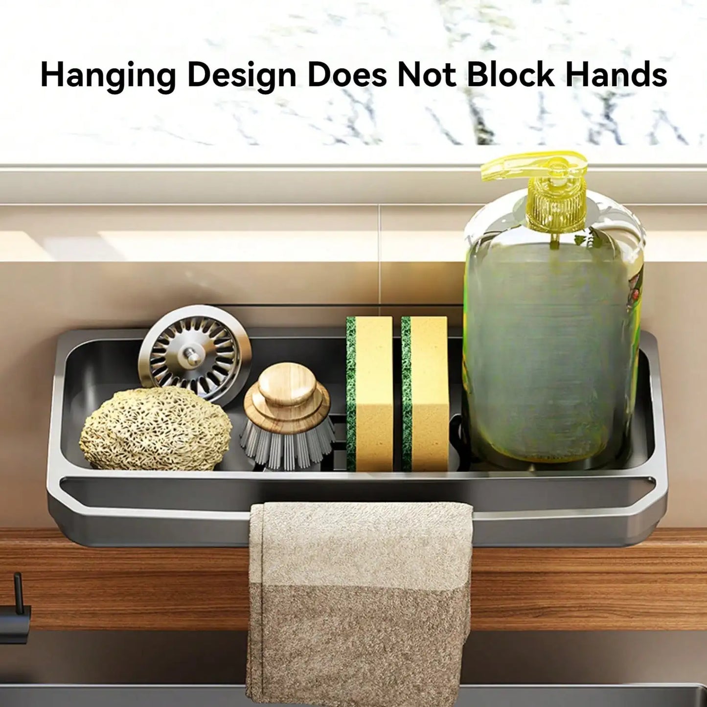 Everyday EssentialsOnline Sponge Holder Wall Mount Caddy