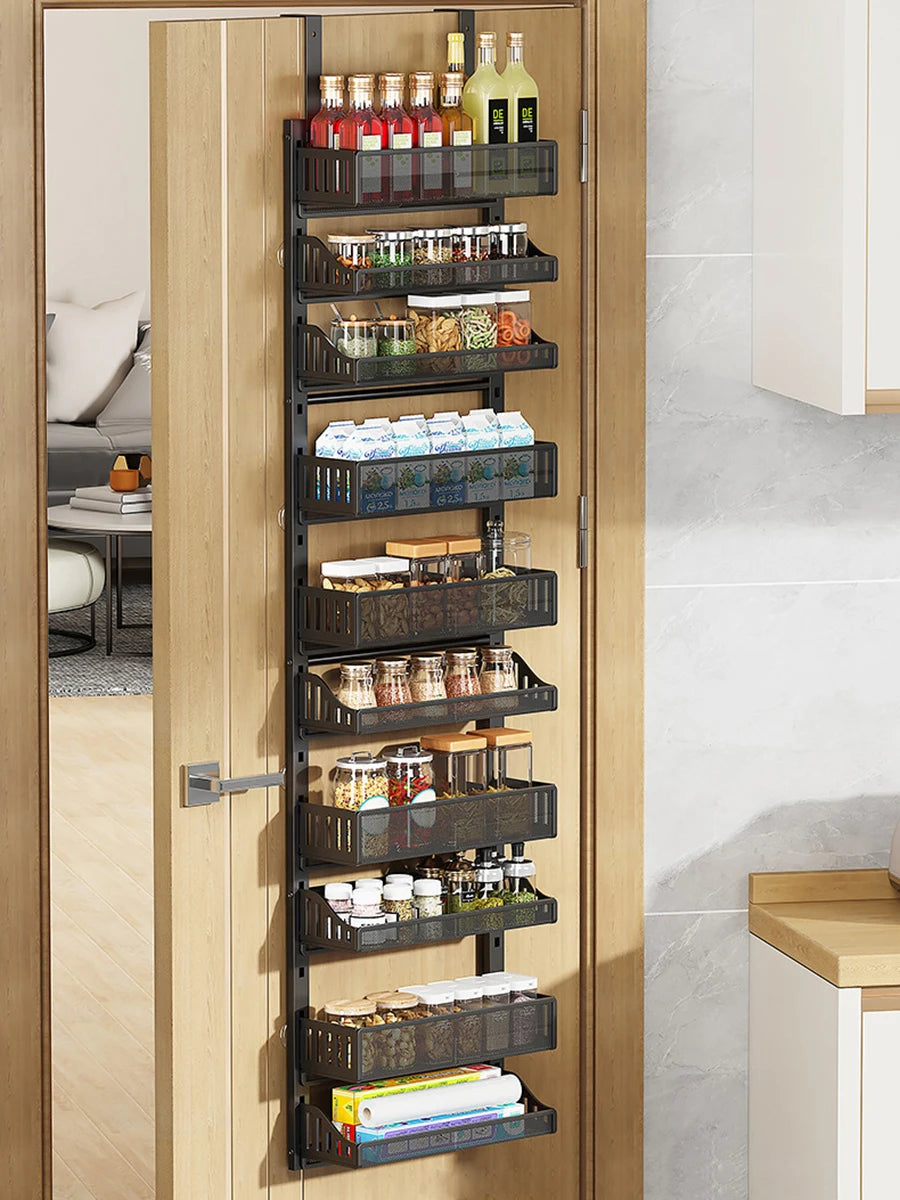 Everyday EssentialsOnline Over Door Organizer Carbon Steel