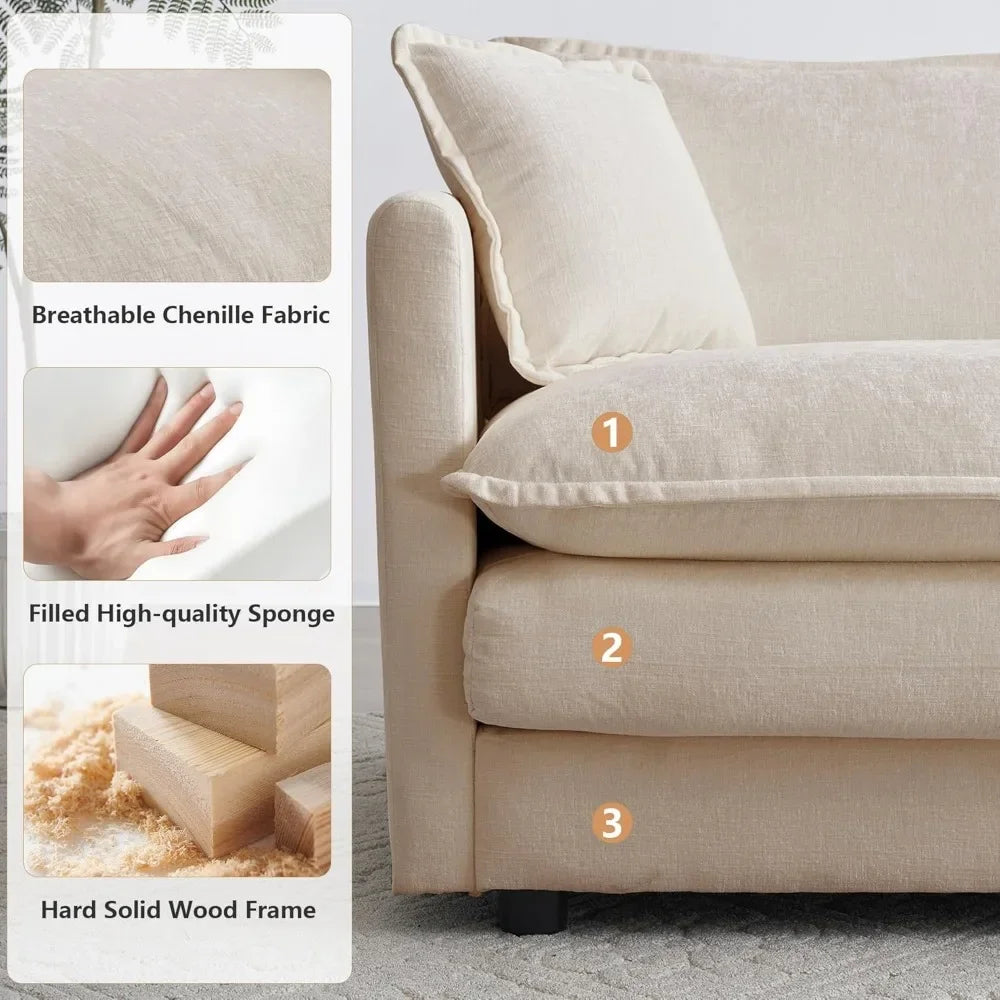 Everyday EssentialsOnline Modular Sectional Sofa L Shaped