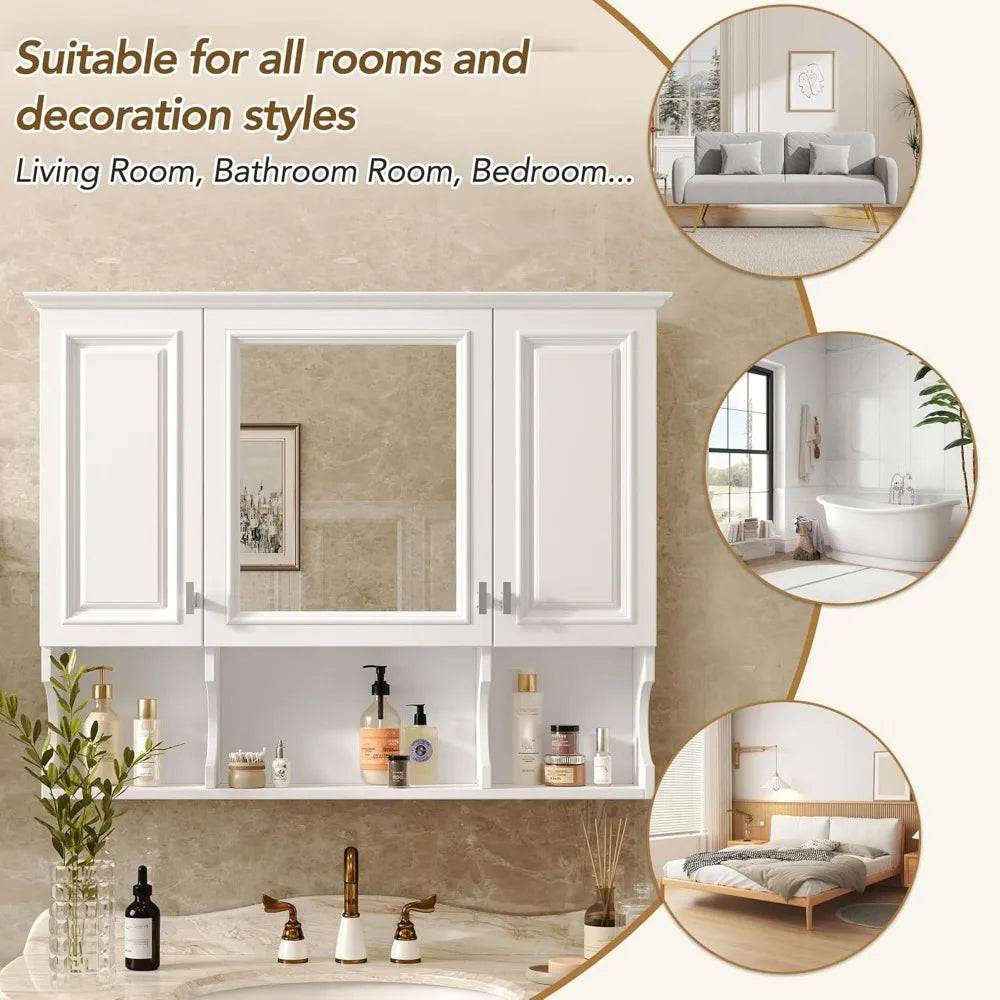 Everyday EssentialsOnline Bathroom Wall Cabinet Mirror