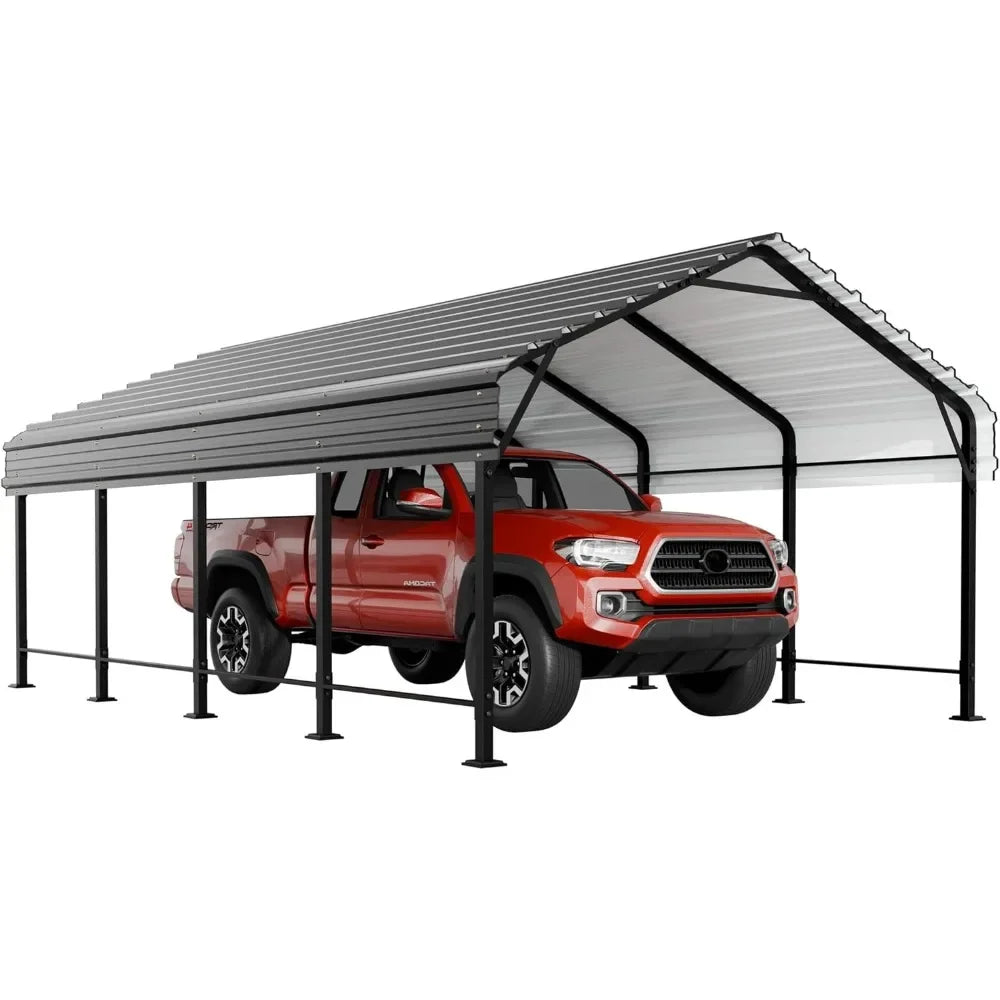 Chemical Preservative Heavy Duty Metal Carport Shelter