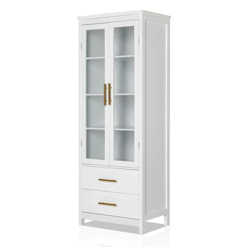 Everyday EssentialsOnline Bathroom Cabinet Glass Doors