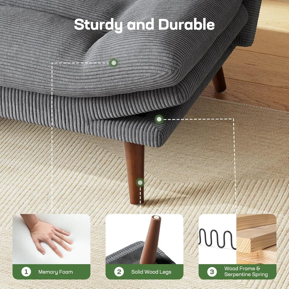 Everyday EssentialsOnline Futon Sofa Bed Adjustable