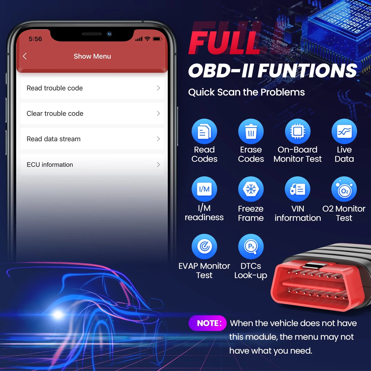 Thinkcar Thinkdiag Mini OBD2 Scanner System Diagnostics