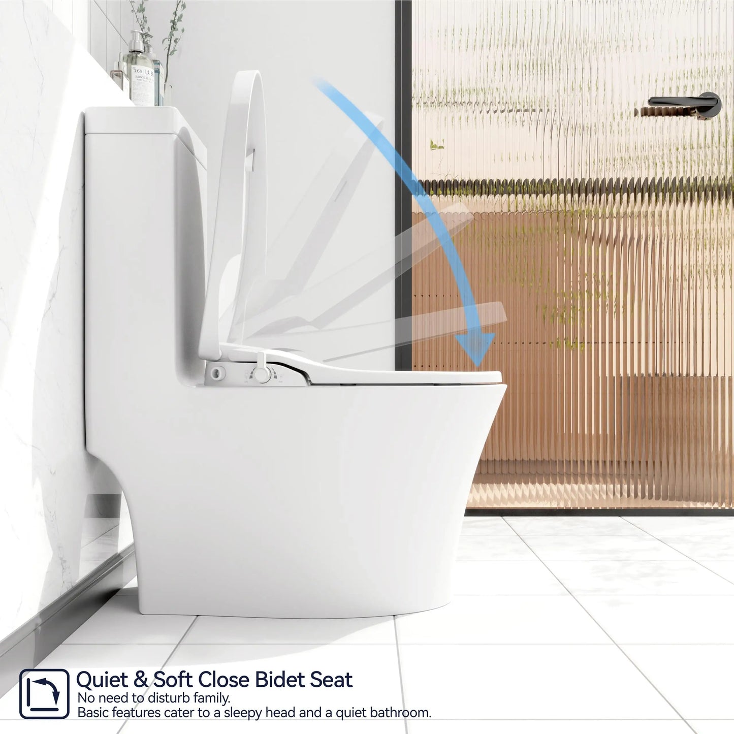 Everyday EssentialsOnline Bidet Toilet Seat With Nozzle