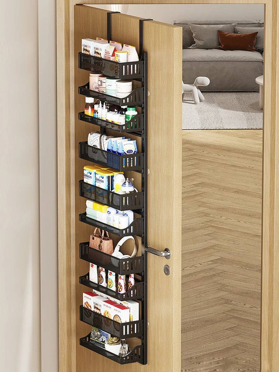 Everyday EssentialsOnline Over Door Organizer Carbon Steel