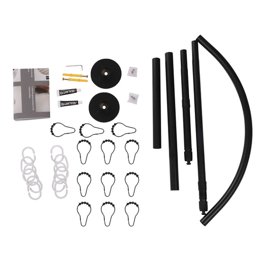 Everyday EssentialsOnline L Shape Shower Curtain Rail