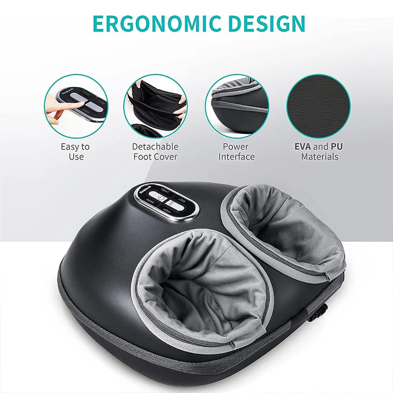 Nekteck Foot Massager Heating Therapy Shiatsu Kneading