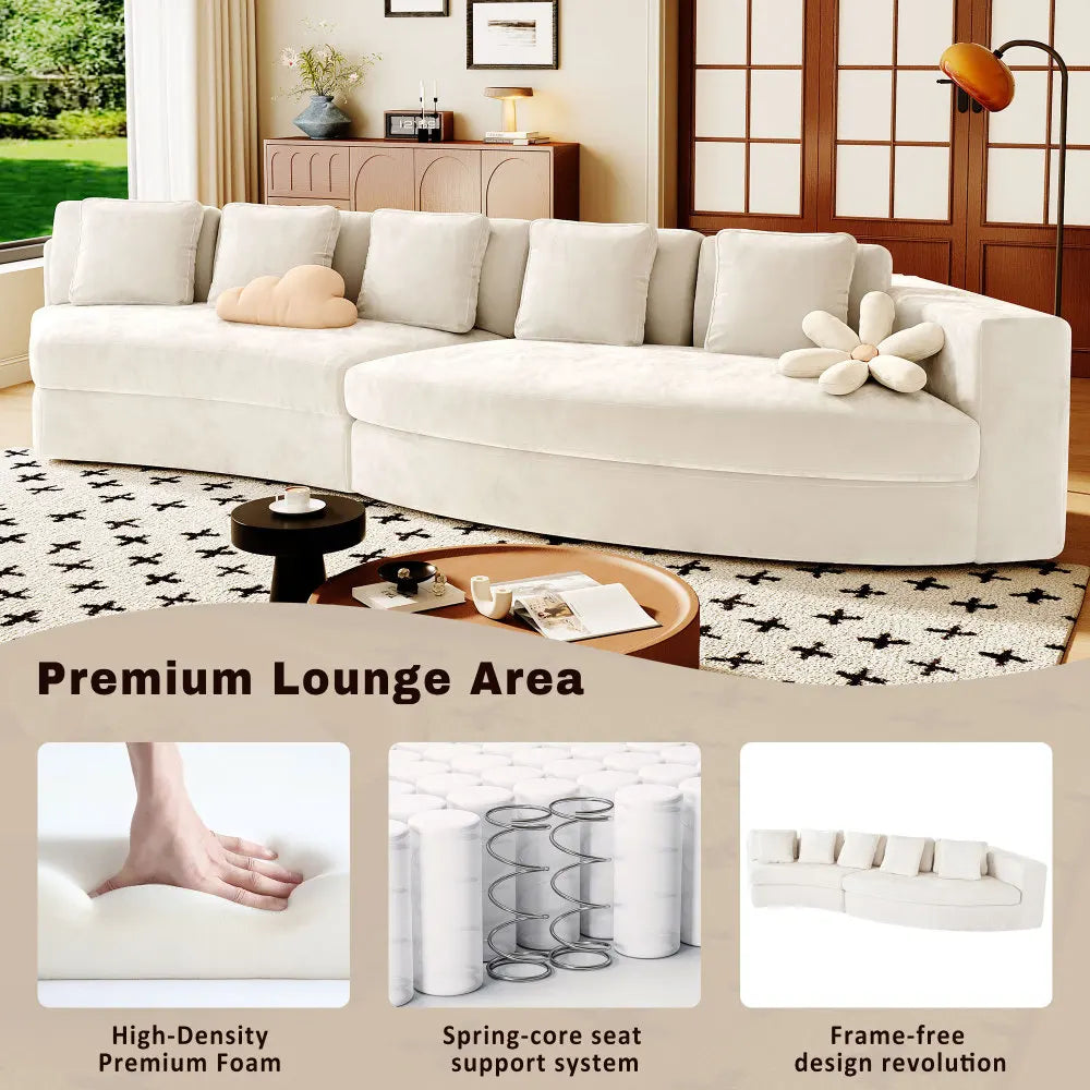 Everyday EssentialsOnline Modular Sectional Sofa Jacquard