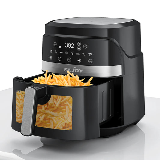 SEJOY 6 Quart Large Capacity Automatic Air Fryer Oven