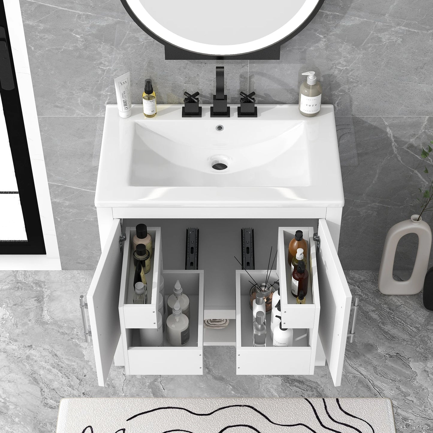 Everyday EssentialsOnline Bathroom Vanity With Sink Cabinet