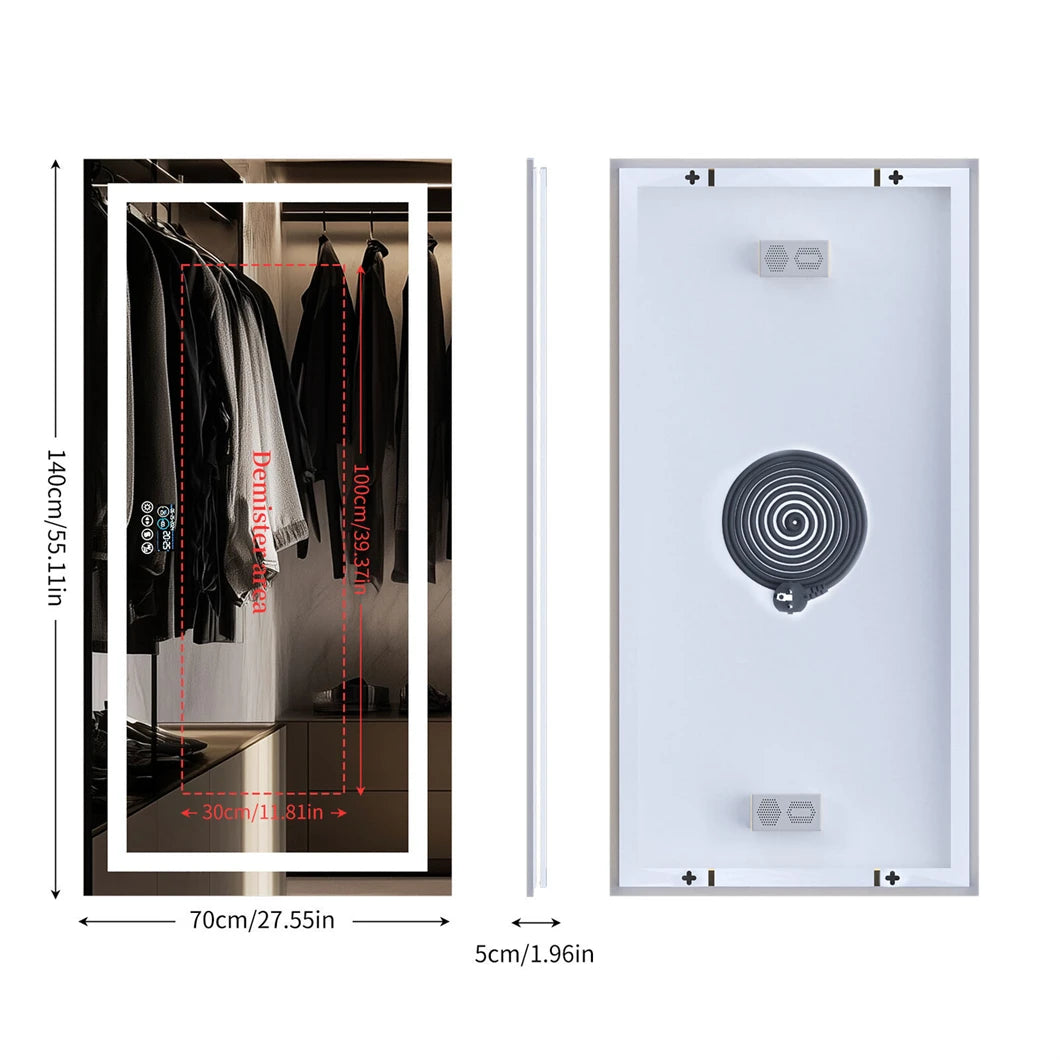 Everyday EssentialsOnline Led Vanity Mirror Bluetooth